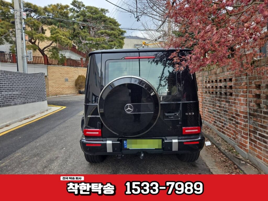 G63 뒷모습