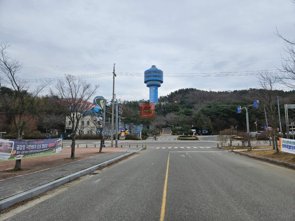 군산금강하구둑 전경